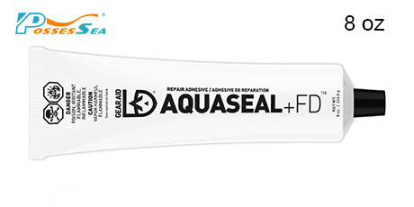 AQUASEAL®+FD™乾式水域救援衣修補膠水-8oz
