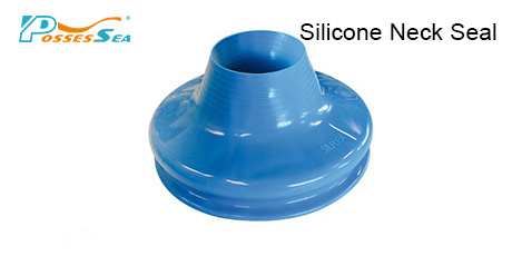 SI-TECH®乾式水域救援衣可拆卸矽膠領口（藍色）